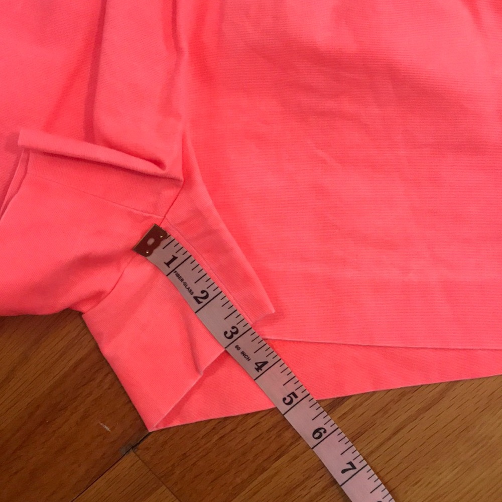 J. Crew Neon Cotton Faille Pull-on Shorts. Small - Picture 7 of 8